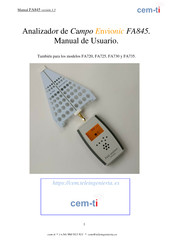 cem-ti Envionic FA735 Manual Del Usuario