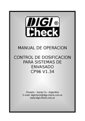 DIGI-Check CP96 Manual De Operación