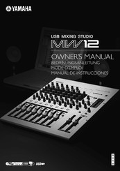 Yamaha MW12 Manual De Instrucciones