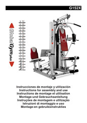 GlobalGym G152X Instrucciones De Montaje Y Utilización