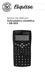 Esquisse SS-553 Modo De Empleo