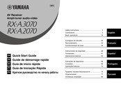 Yamaha RX-A 3070 Guía De Inicio Rápida