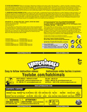 Hatchimals HatchiBabies Manual De Instrucciones