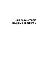 Blue&Me TomTom 2 Guía De Referencia