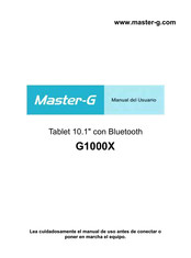 Master-G G1000X Manual Del Usuario