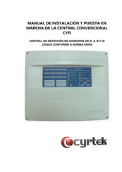 cyrtek CYR Manual De Instalación Y Puesta En Marcha