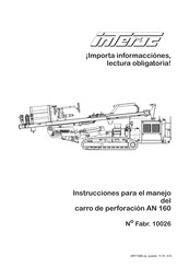 Interoc AN 160 Instrucciones Para El Manejo