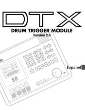 Yamaha DTX Manual Del Usuario