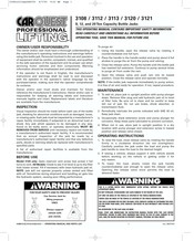 CARQUEST 3121 Instrucciones De Operación