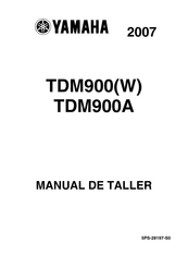 Yamaha TDM900W Manual De Instrucciones