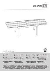 Lisbone 82253444 Instrucciones De Montaje, Utilización Y Mantenimiento