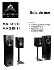 ALETHEIA A-25II Guía De Uso