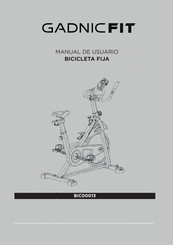 Gadnic Fit BIC00013 Manual De Usuario