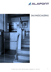 ALAPONT SALVAESCALERAS Manual De Instrucciones