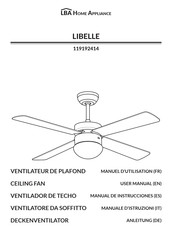 Lba Home Appliance LIBELLE Manual De Instrucciones