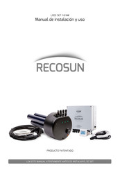 RECOSUN LXDC SET 1-6KW Manual De Instalacion Y Uso