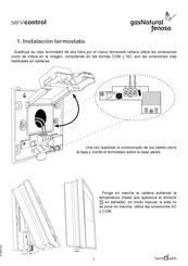 termoweb servicontrol Guia De Inicio Rapido