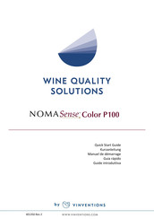VINVENTIONS Wine Quality Solutions NOMASense Color P100 Guia Rápido