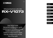 Yamaha RX-VTD73 Guía De Configuración Sencilla