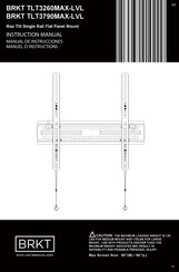 BRKT TLT3790MAX-LVL Manual De Instrucciones