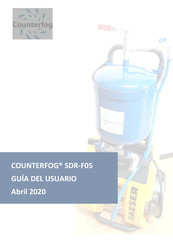 COUNTERFOG SDR-F05 Guia Del Usuario