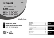 Yamaha AVENTAGE RX-A3080 Guía De Inicio Rápida