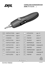 Skil 2036 Instrucciones