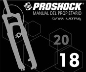 ProShock Onix Manual Del Propietário