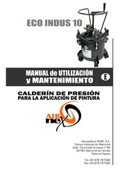 AIRNEX ECO INDUS 10 Manual De Utilización Y Mantenimiento