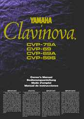 Yamaha Clavinova CVP-79A Manual De Instrucciones