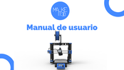 MAKEiT MAKE IT 3D ONE Manual De Usuario