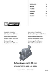 Vetus LSS40A Instrucciones De Instalación