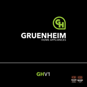 GRUENHEIM HOME APPLIANCES GHV1 Manual Del Usuario