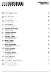 Car Comfort 14508 Manual De Instrucciones