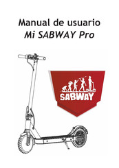 SABWAY Mi Pro Manual De Usuario