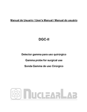 NuclearLab Gamma DGC-II Manual Do Usuário