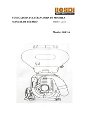 Bosen 3WF-3A Manual De Usuario