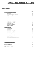 SOMYC C-10 Manual Del Usuario