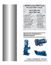 AURORA PICSA SECCION 360 Manual De Instalación Y Mantenimiento