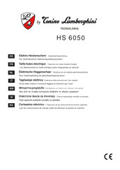 LONINO LAMBORGHINI HS 6050 Traducción De Las Instrucciones De Servicio Originales