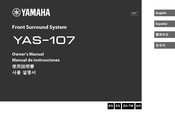 Yamaha YAS-107 Manual De Instrucciones