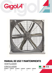 Gigola ES80 R/R Manual De Uso Y Mantenimiento