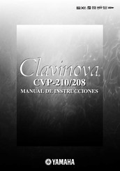 Yamaha Clavinova CVP-208 Manual De Instrucciones