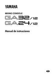 Yamaha GA24/12 Manual De Instrucciones