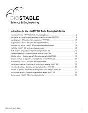 Biostable HAART 300 Instrucciones De Uso