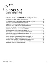 Biostable HAART 200 Instrucciones De Uso