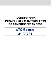 OGV ATOMclean 41.30754 Instrucciones Para El Uso Y Mantenimiento