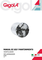 Gigola ES 470 Manual De Uso Y Mantenimiento