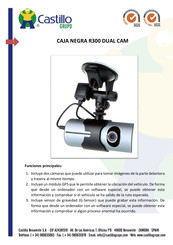 Castillo R300 DUAL CAM Manual De Uso