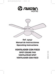 JHIDALGOS Group RAYDAN Home 23037 Manual De Instrucciones